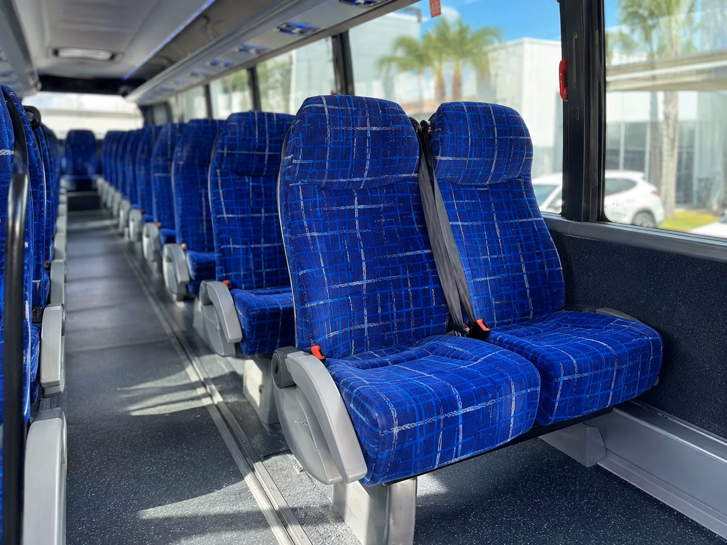 arcadia wedding charter bus rentals at santa anita park