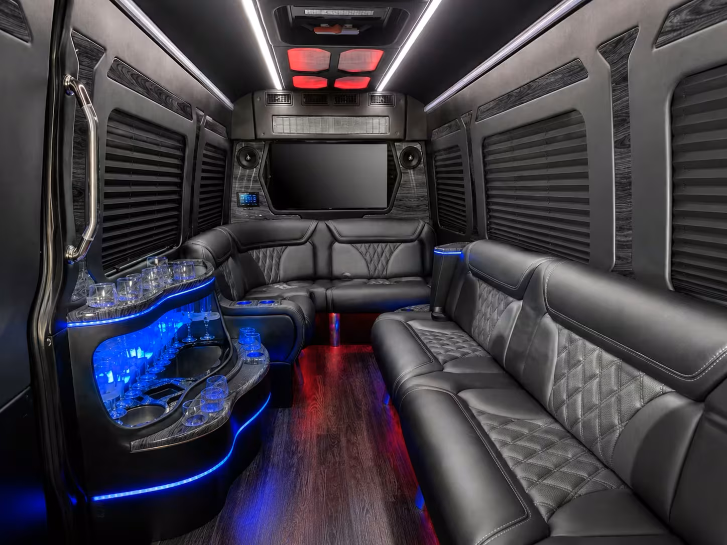 long distance wedding bus rentals from arcadia